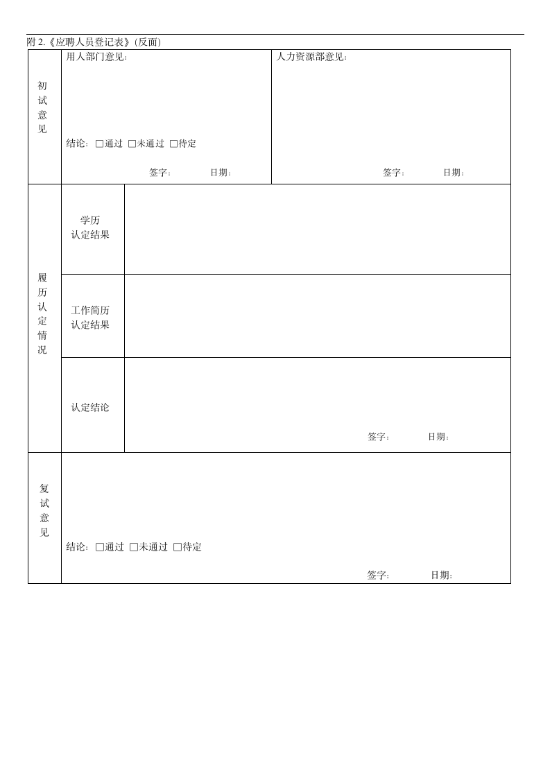 应聘人员登记表.doc第2页