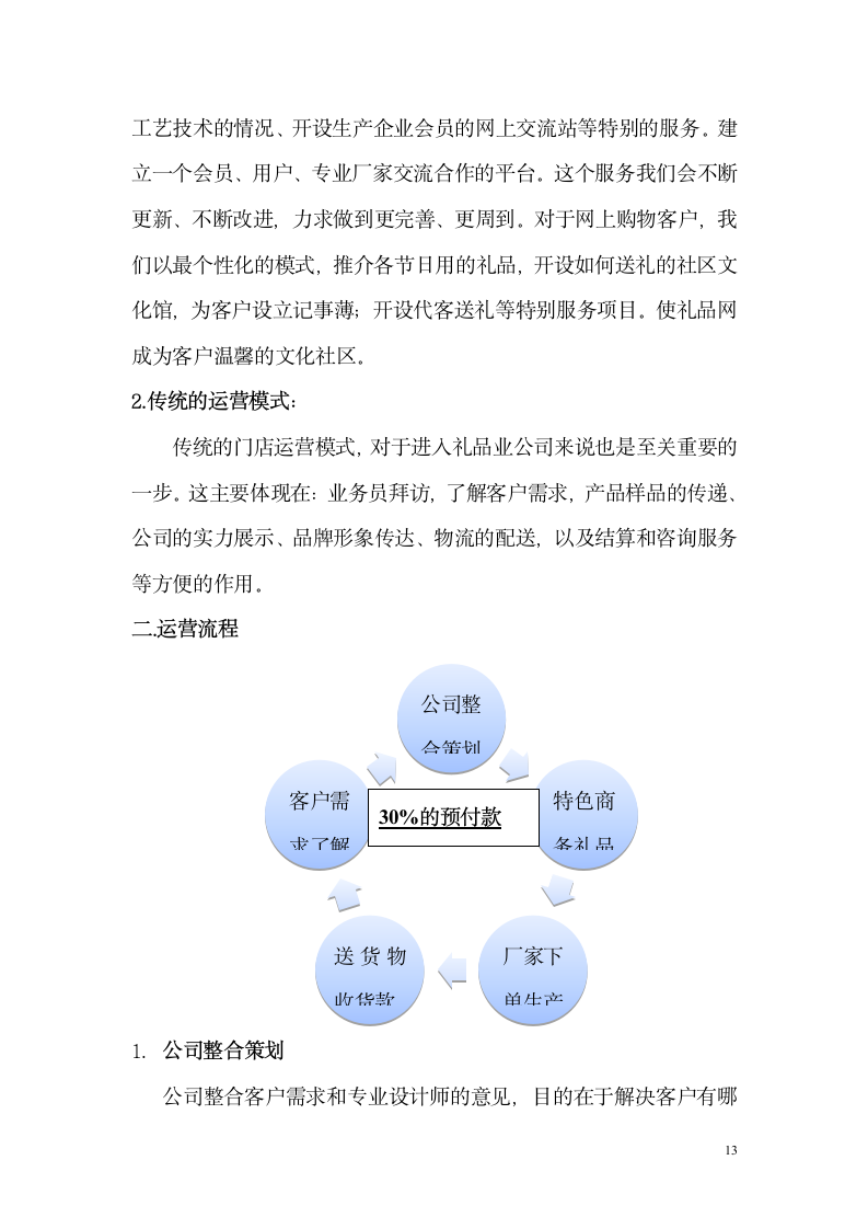 礼品包装商业计划书.docx第13页