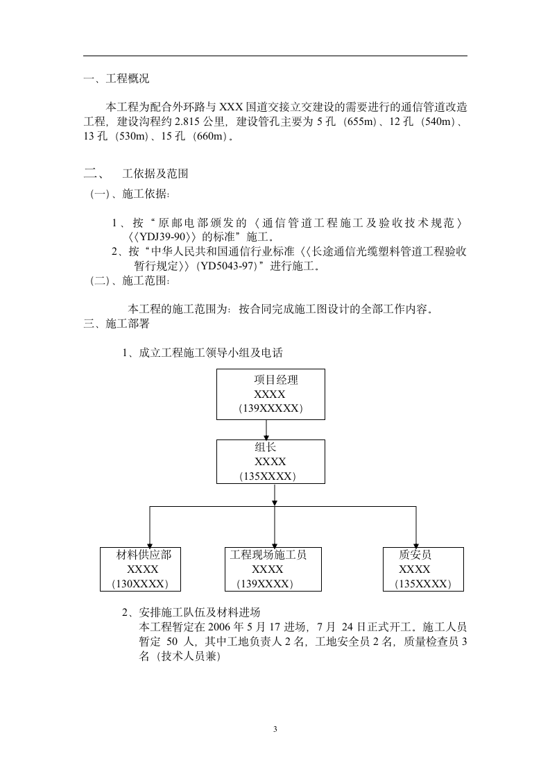 通信管道管道施工组织设计方案.doc第3页