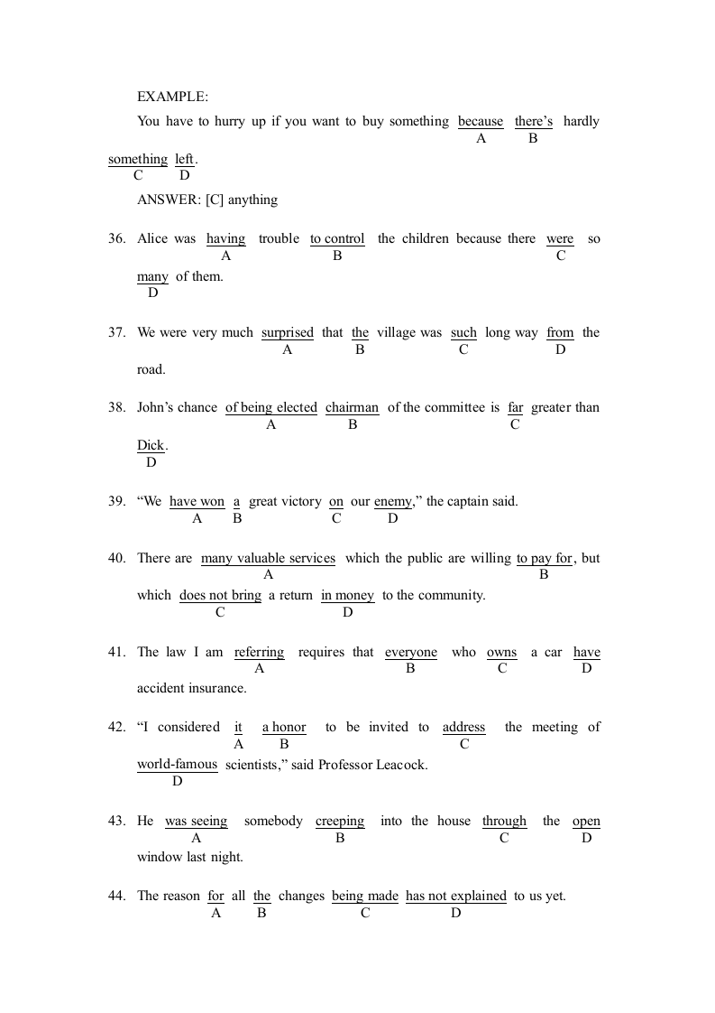 1990年考研英语试题及答案第10页