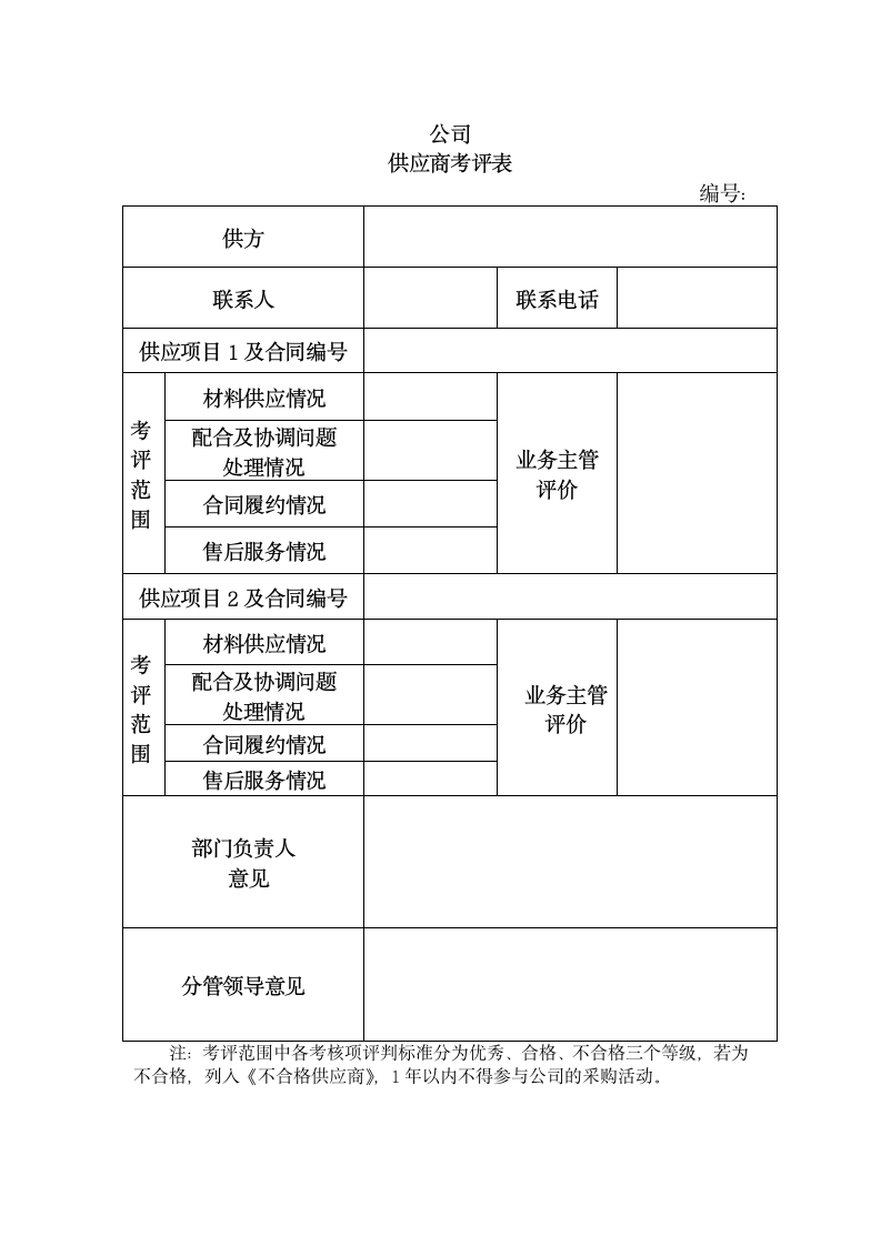 公司供应商管理办法.docx第14页