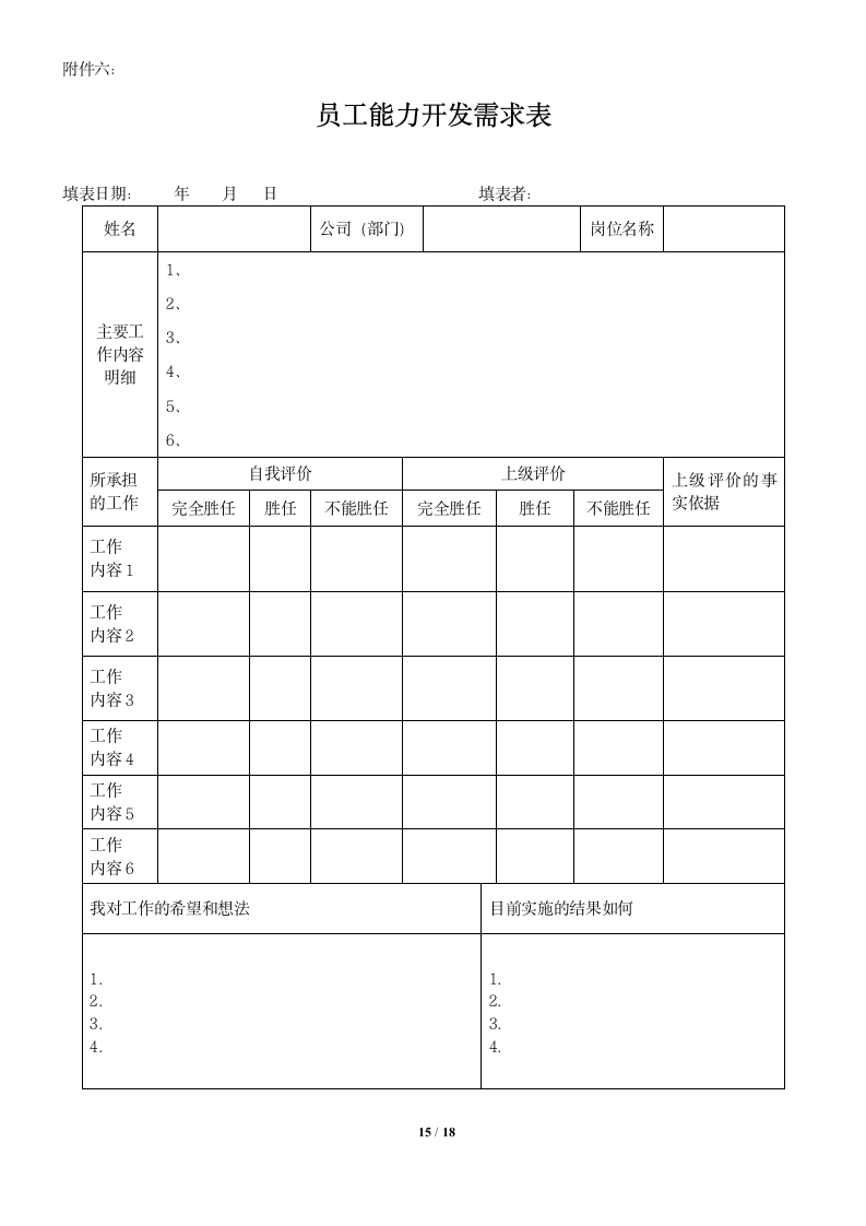 员工晋升管理制度及相关表格.docx第15页