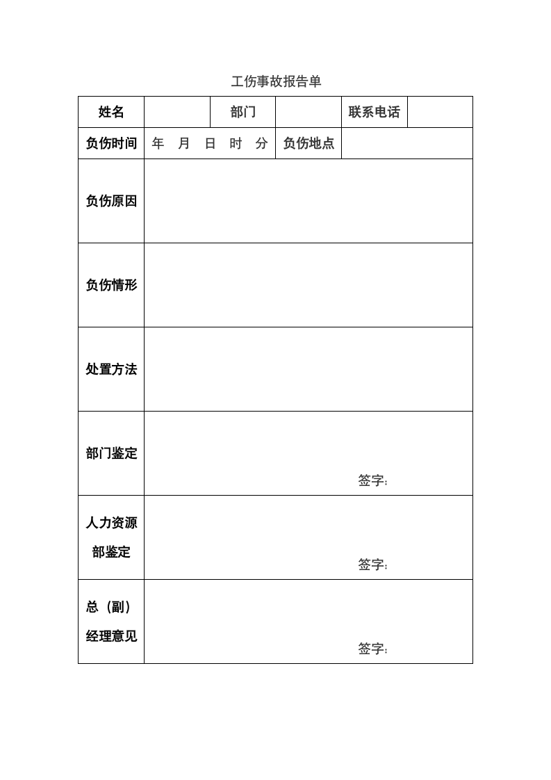 公司员工工伤管理规定.doc第9页