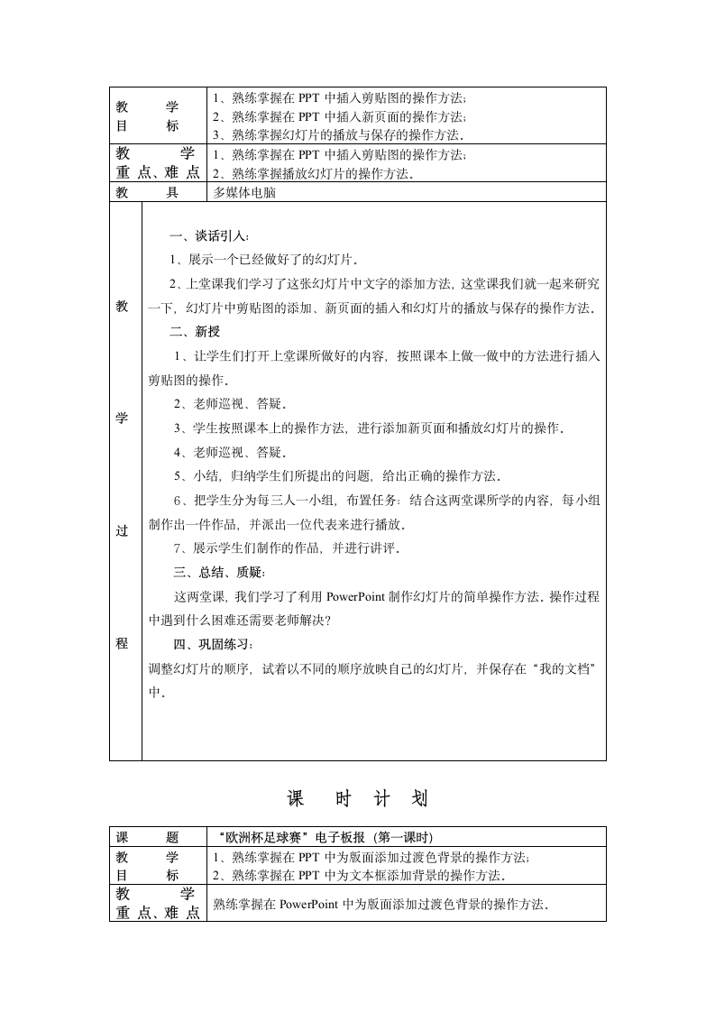 六年级信息技术下册教学设计.doc第3页