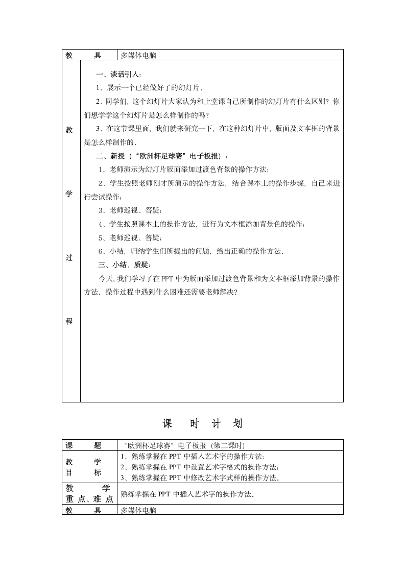 六年级信息技术下册教学设计.doc第4页