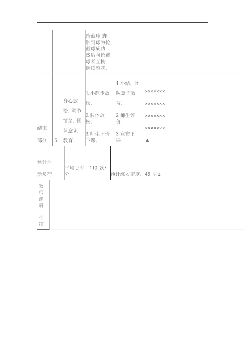 1.脚内侧停地滚球； 2.游戏：抢圈 教案.doc第3页