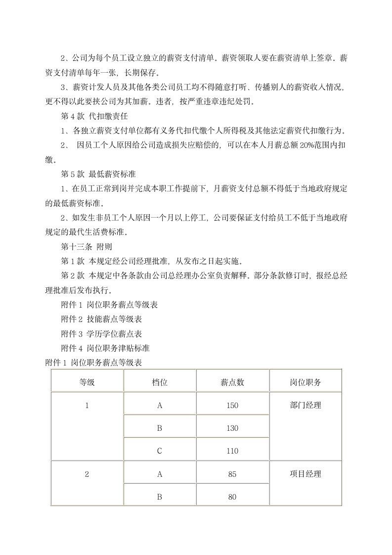 上市公司薪资管理制度.docx第8页