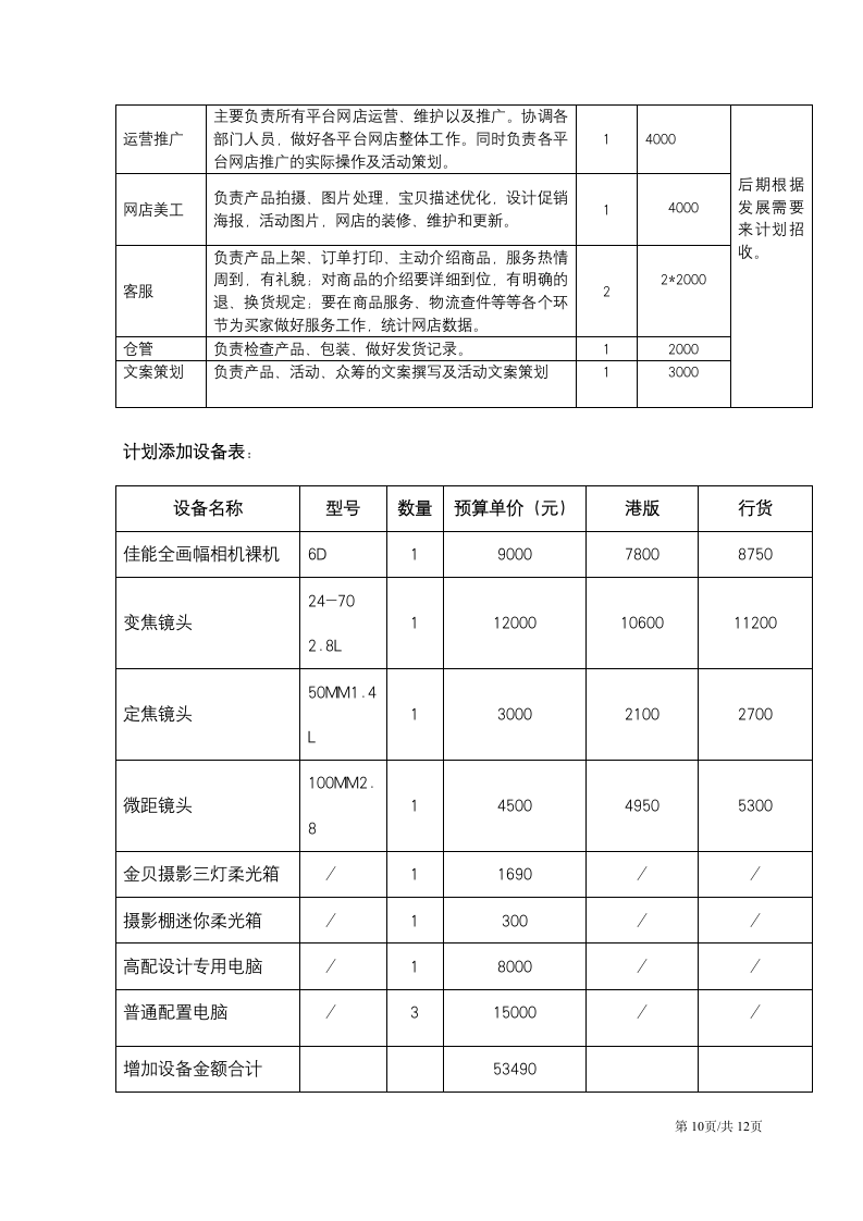 农业电商运营商业计划书.docx第10页