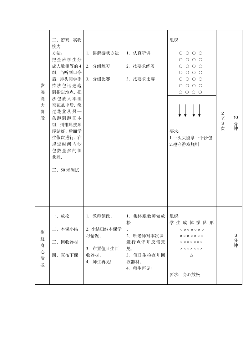 二年级体育花样跳绳教学设计  全国通用.doc第10页