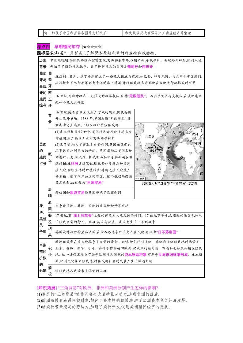 2020年中考历史复习： 模块五  世界近代史主题一  走向近代.doc第5页