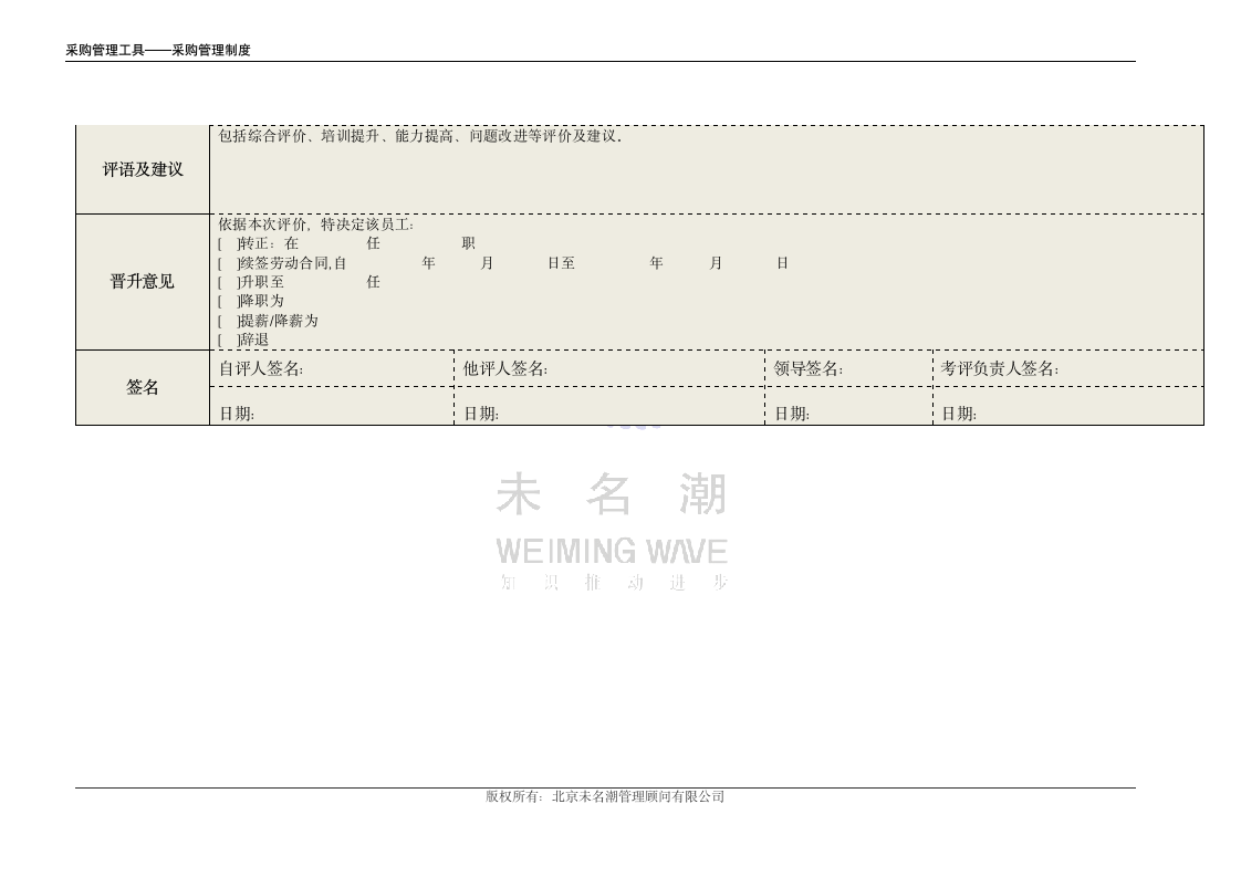 采购部管理制度（含绩效管理制度）.doc第10页