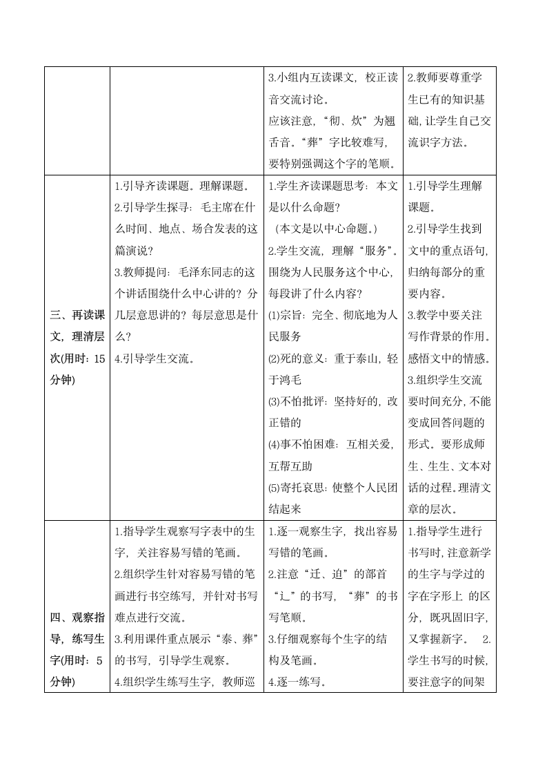 12 为人民服务   导学案.doc第2页