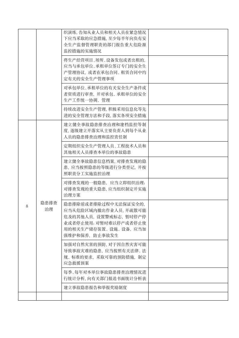 企业安全生产自查自纠登记表.doc第4页