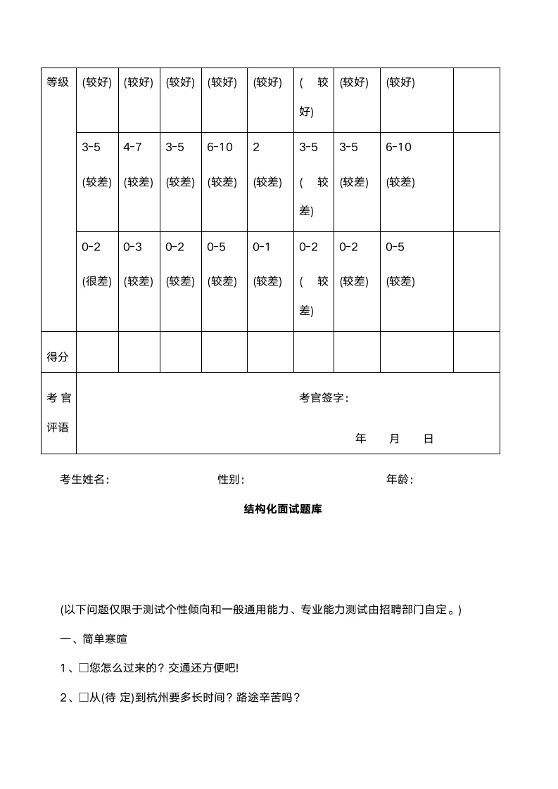 结构化面试评分表.docx第2页