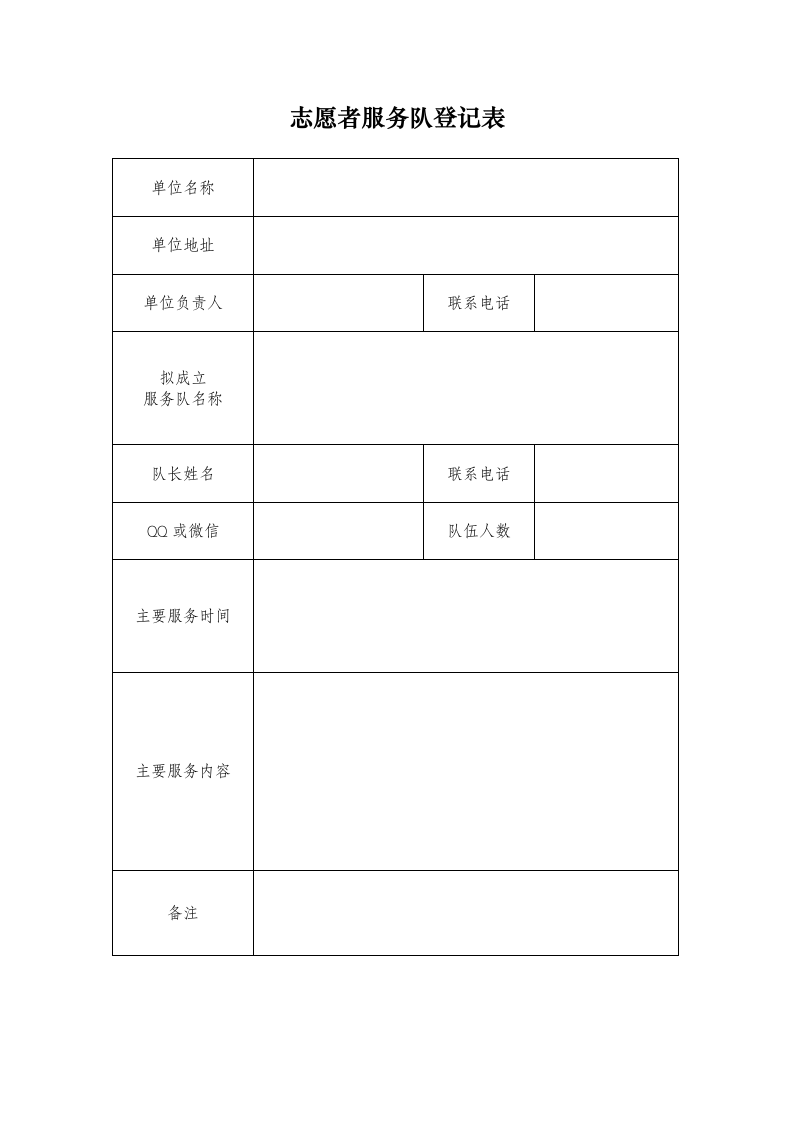 志愿者服务队登记表.docx第1页