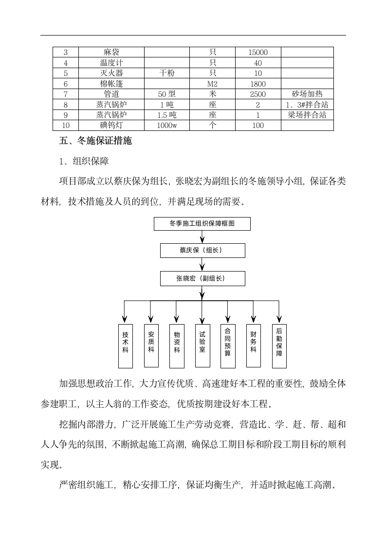 中铁十二局联合体石太铁路客运专线Z8标段冬季施工组织设计.doc第8页