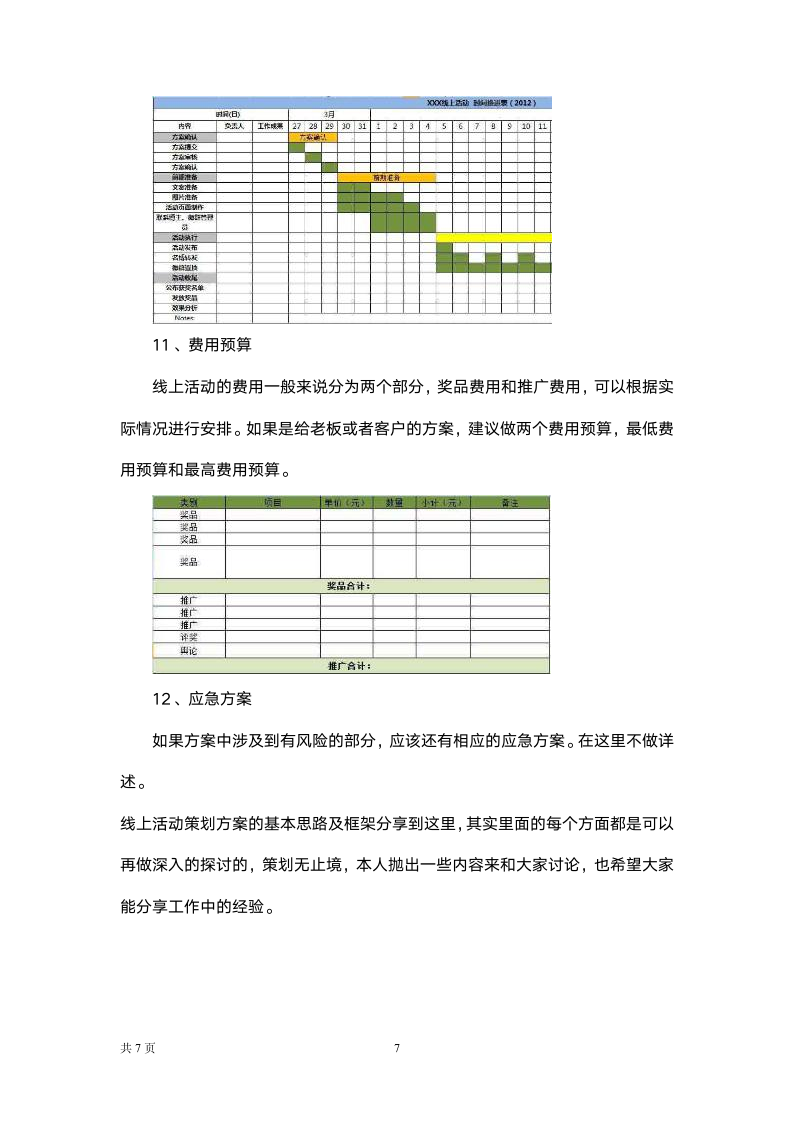 线上活动策划方案基本思路及框架.docx第7页