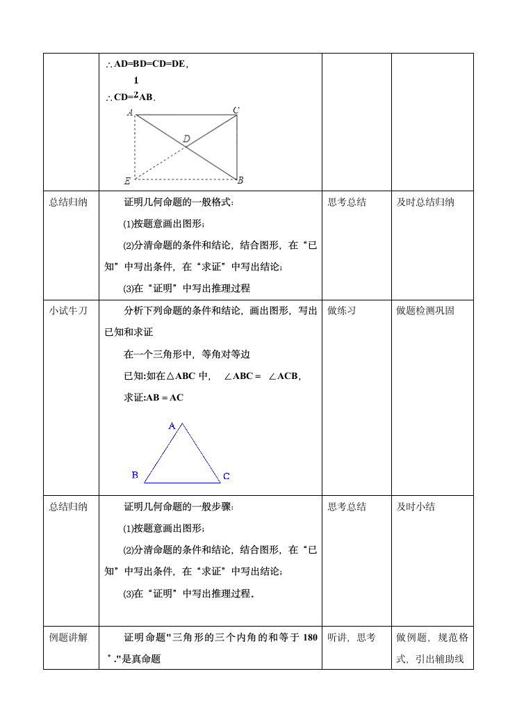 浙教版八年级数学上册1.3证明（2）教案.doc第3页