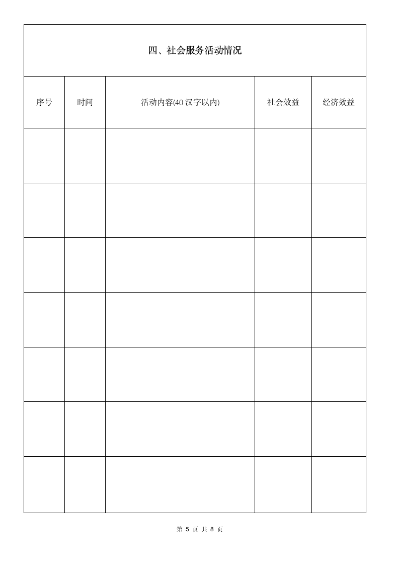 民办非企业单位年度检查报告书.docx第5页