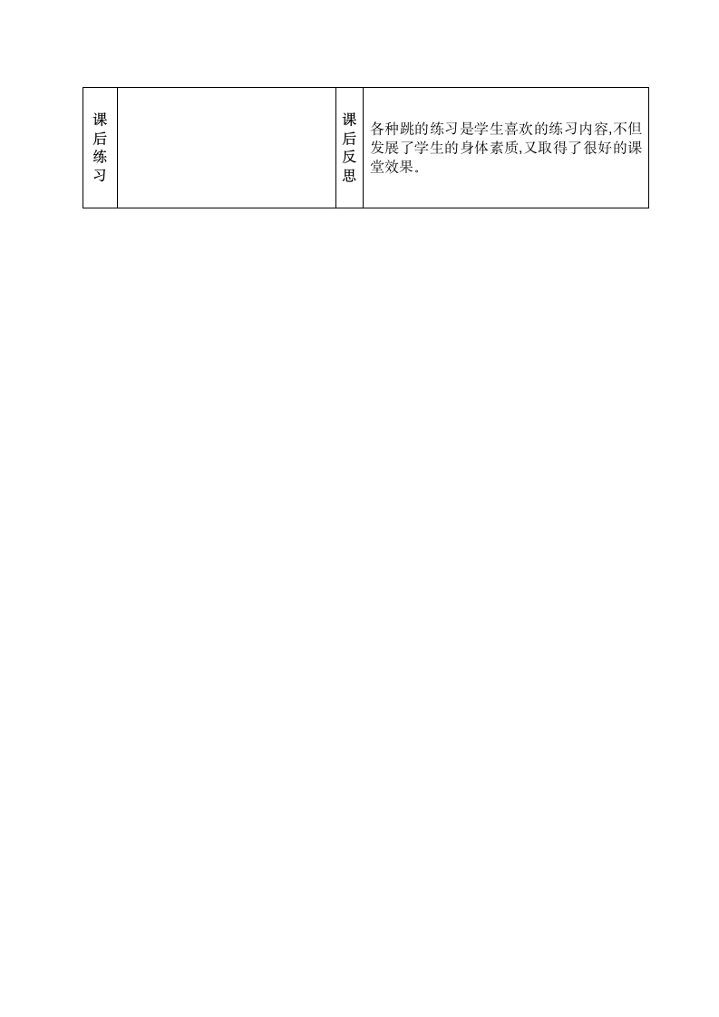 跳单,双圈与游戏（教案）-体育一年级上册.doc第3页