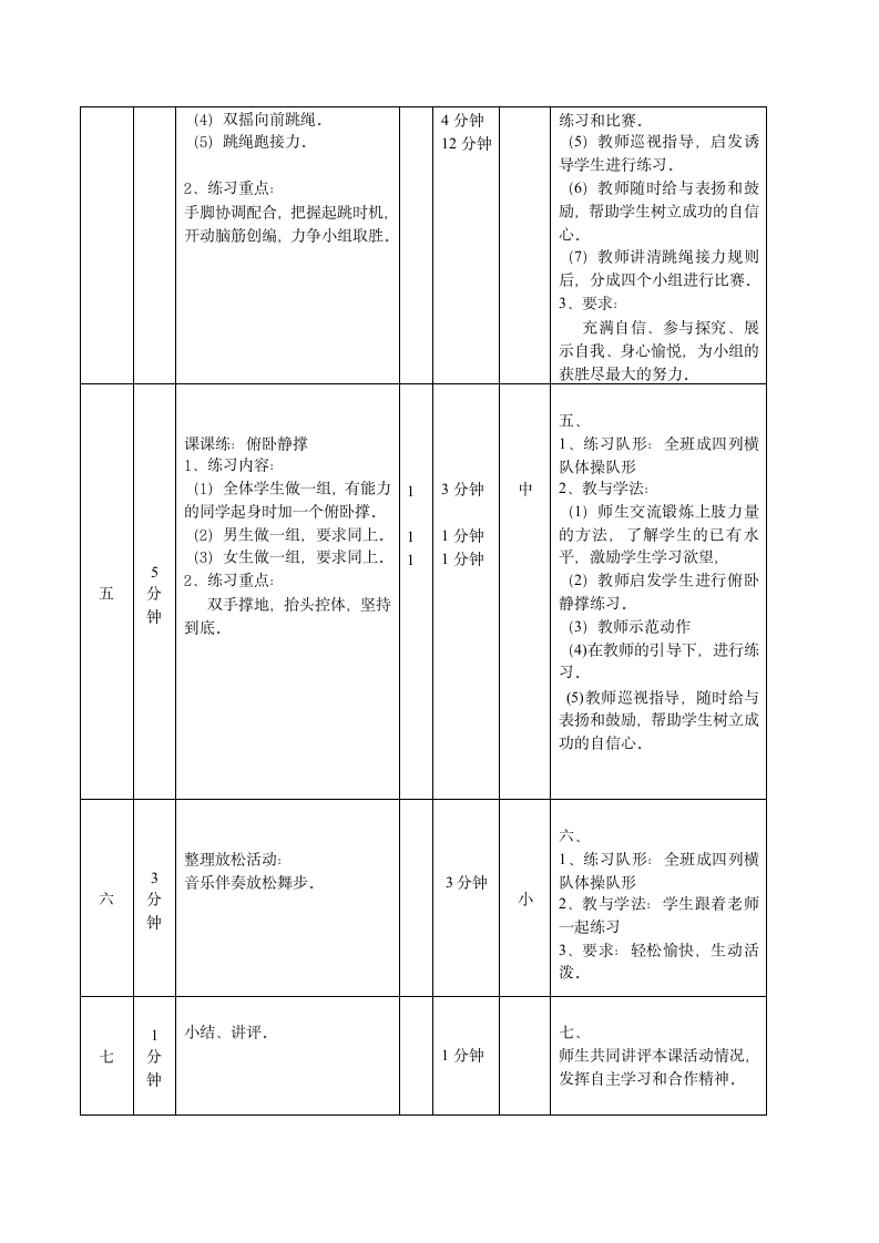 2013.4.6小学四年级体育课《跳跃与游戏》教案.doc第2页