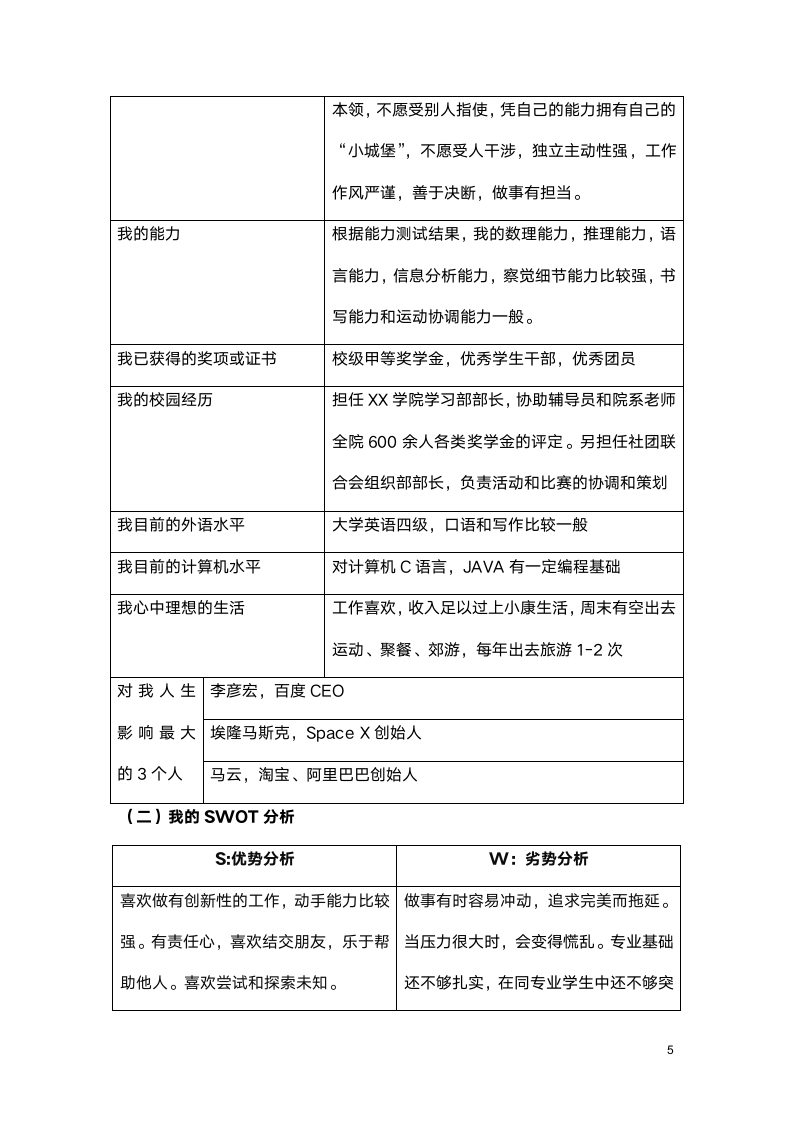 大学生个人职业规划书.doc第5页