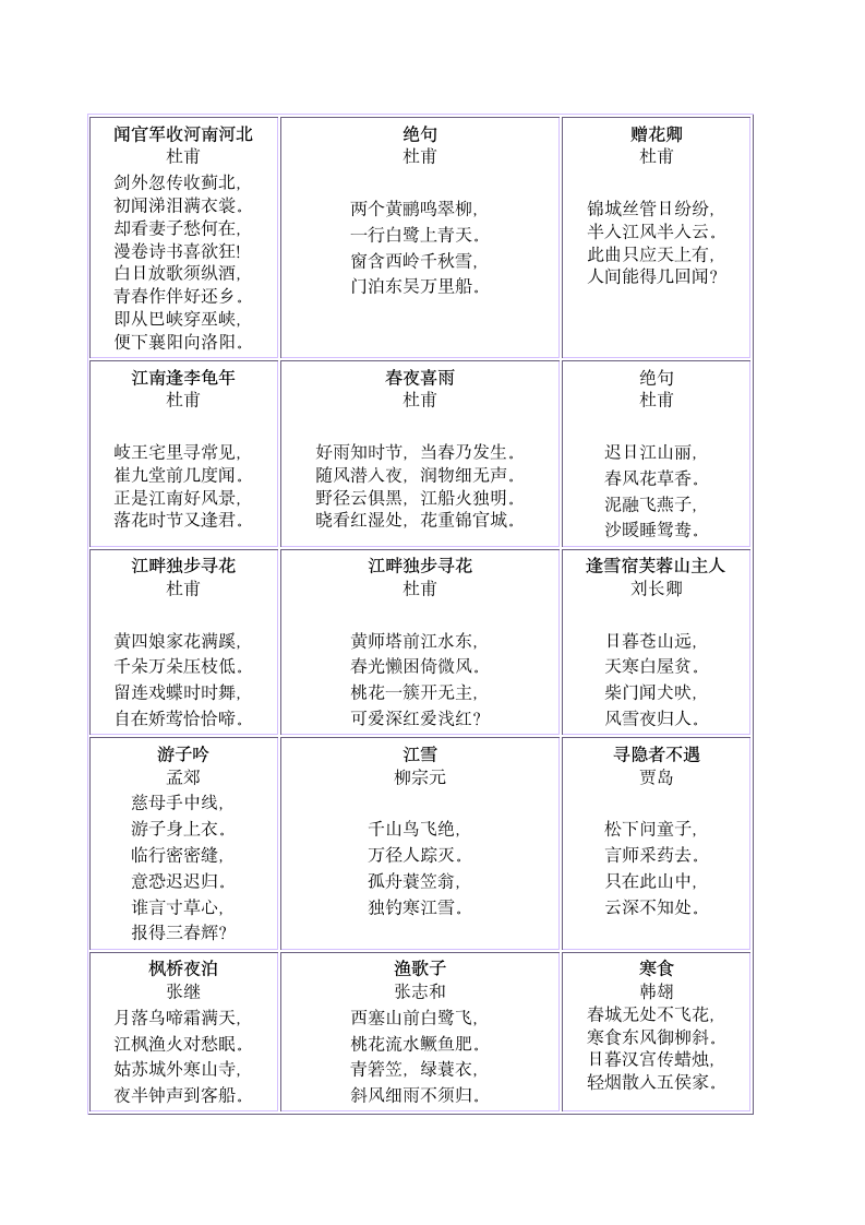 二年级暑假作业安排第2页