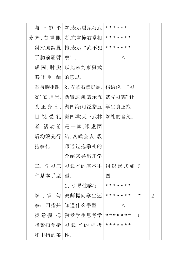 三年级体育 基本功 教案 全国通用.doc第5页