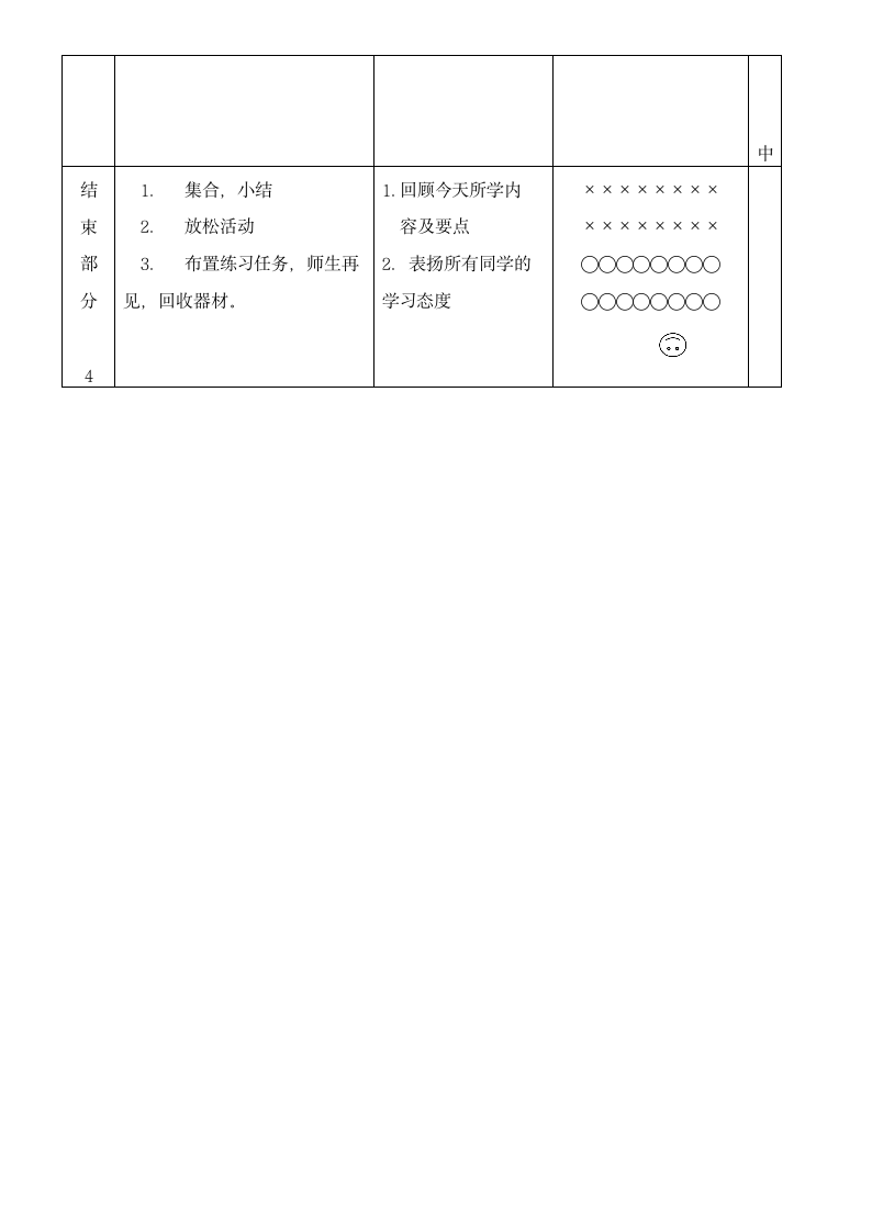 体育四年级下册   立定跳远与游戏  教案（表格式）.doc第5页