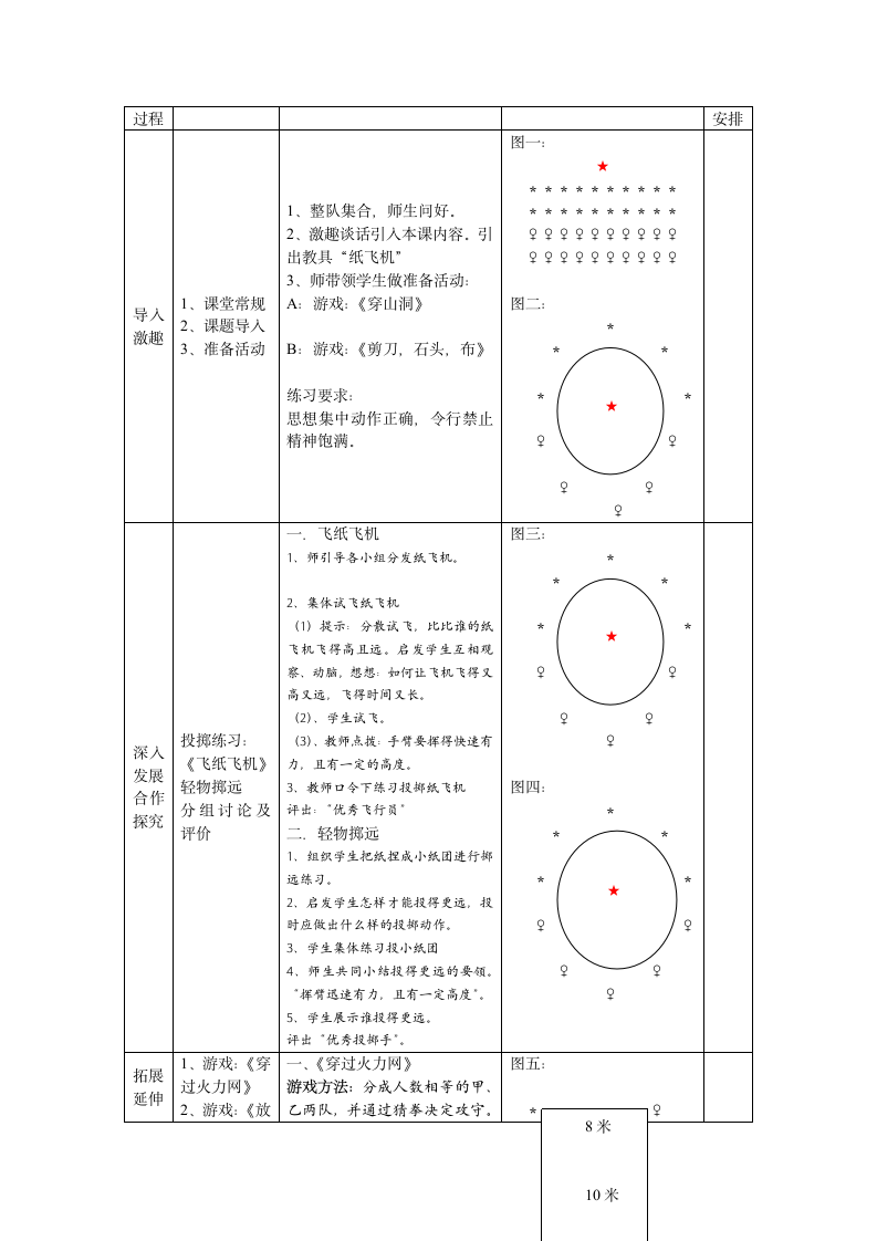 二年级体育体育录像展示课 教案 全国通用.doc第2页