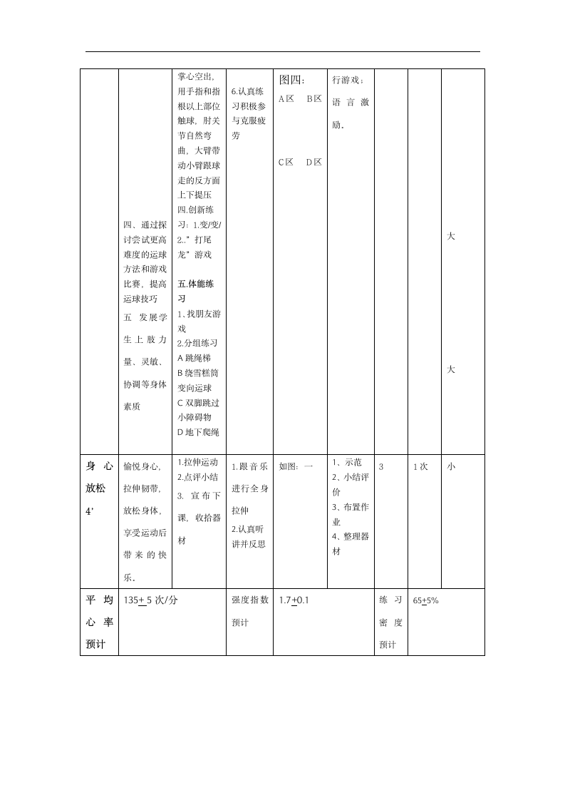 全国通用 五年级下册体育 篮球运球  教案.doc第6页