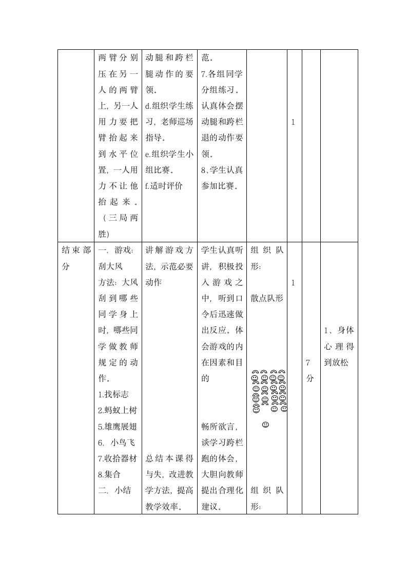 五年级体育教案-跨栏跑   全国通用.doc第3页