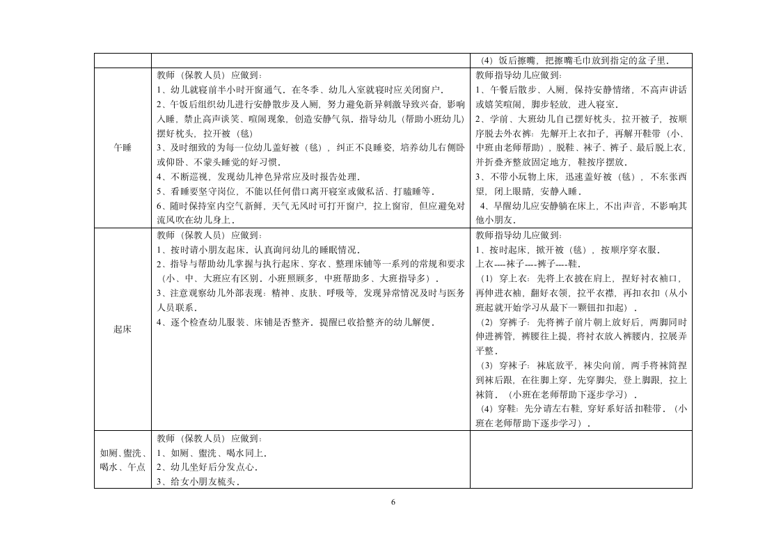 幼儿园教师一日工作流程及内容.docx第6页