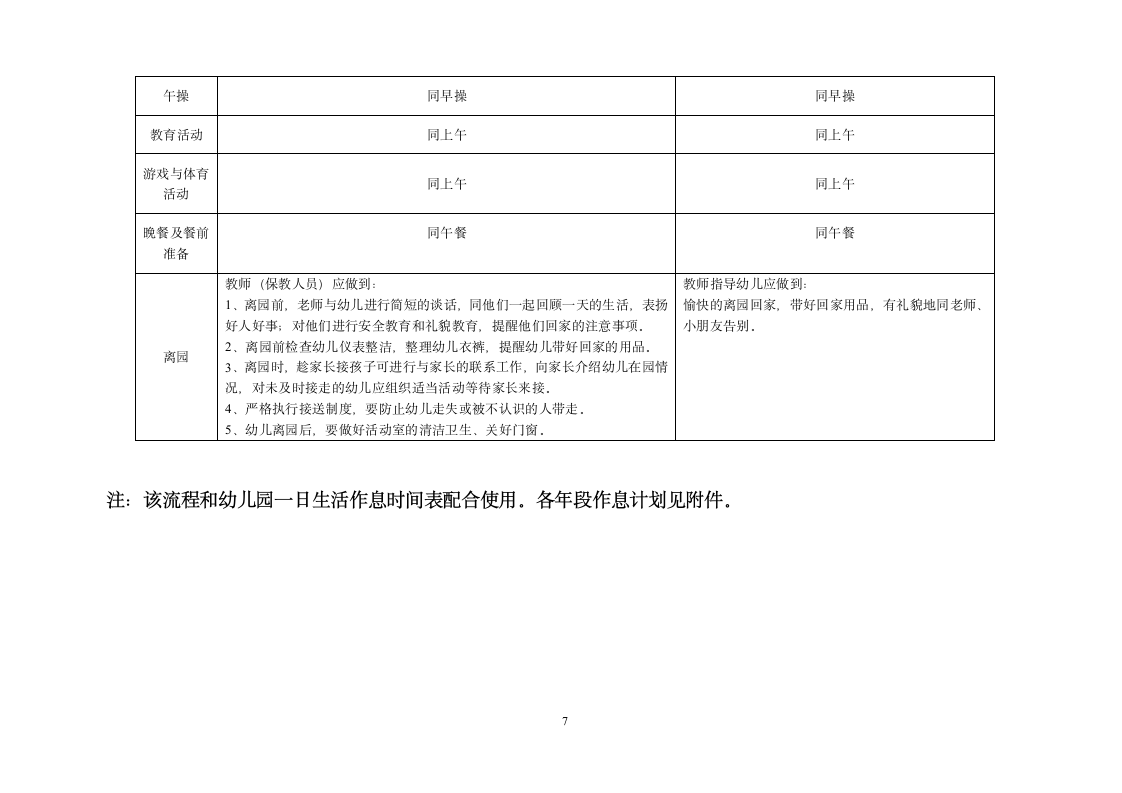 幼儿园教师一日工作流程及内容.docx第7页
