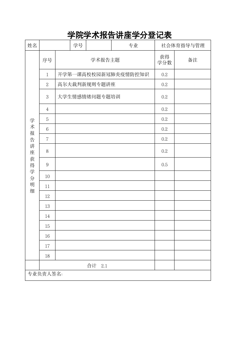 学院学术报告讲座学分登记表.docx第2页