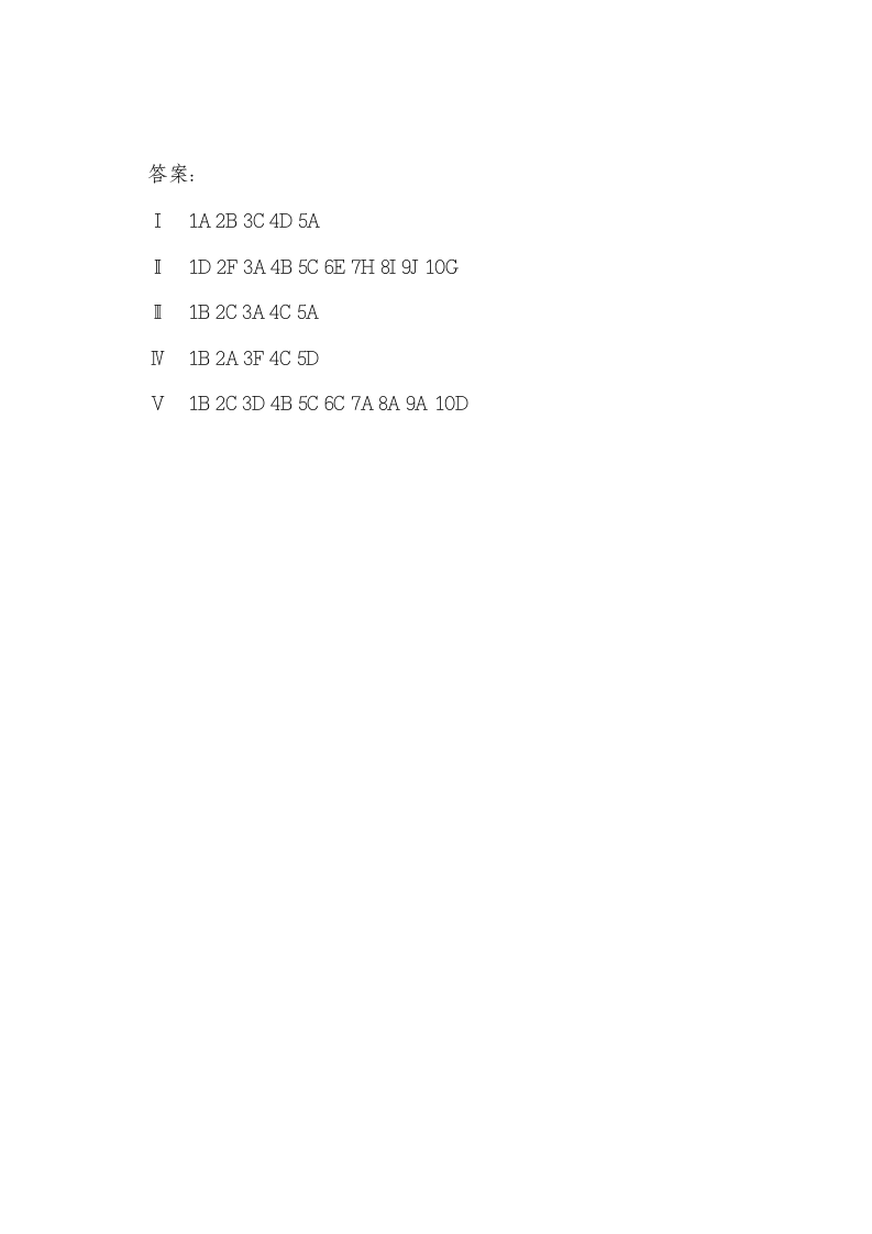 电大综合英语考试试题及答案第5页