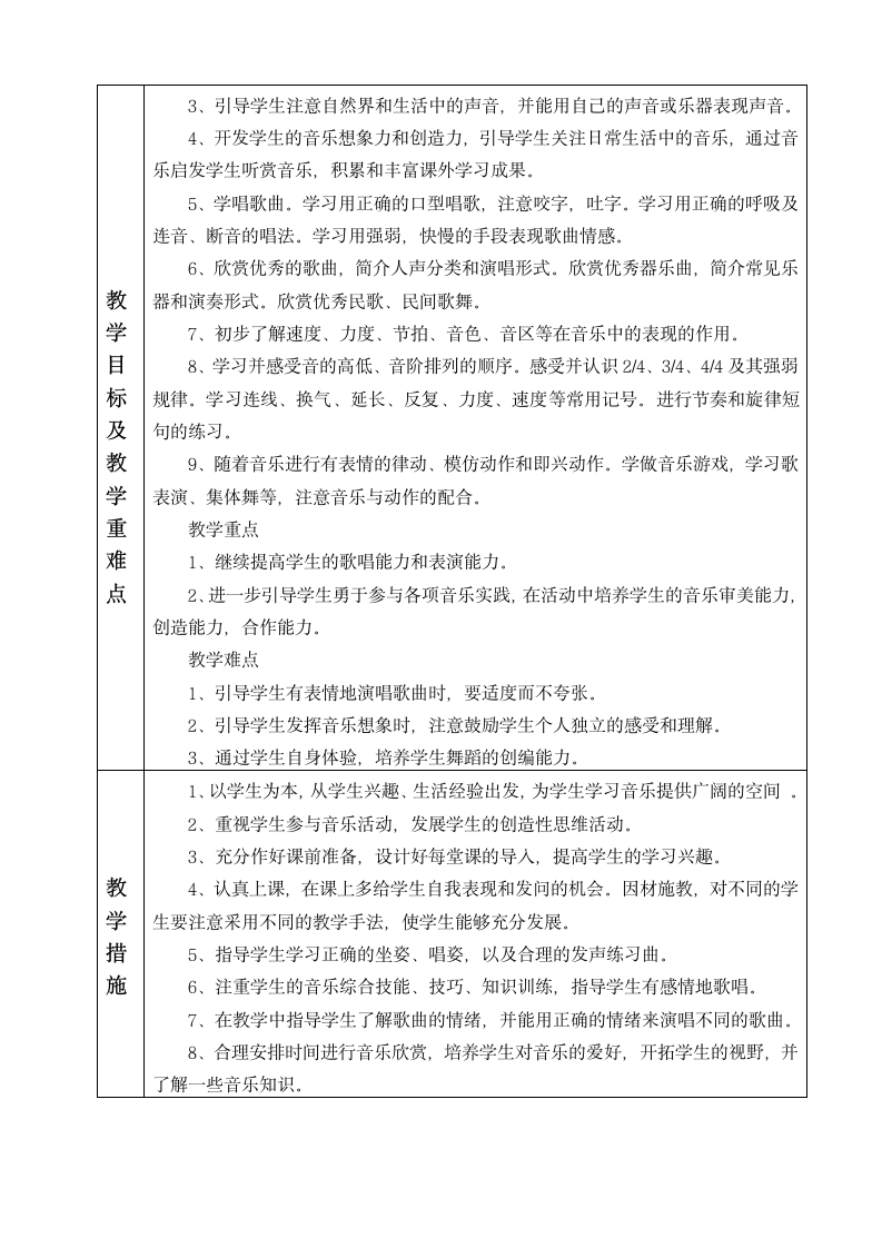 苏教版三年级上册音乐教学计划.doc第2页