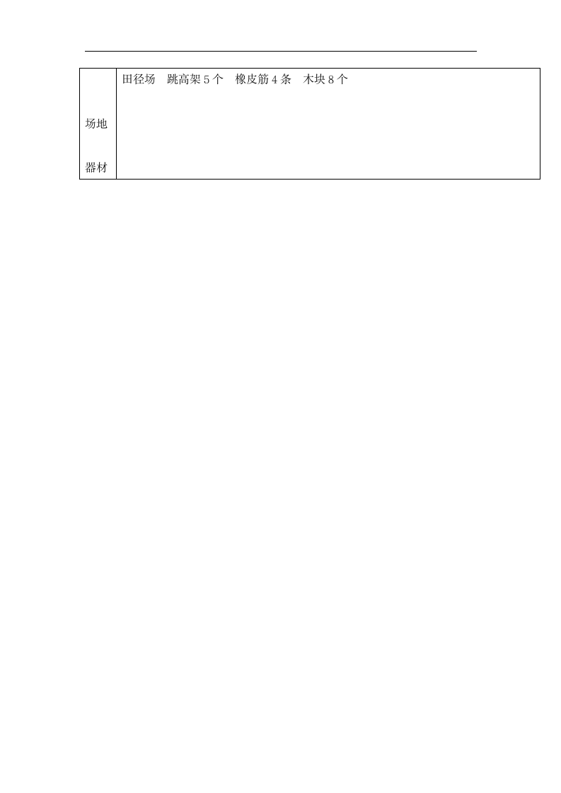 全国通用 五年级体育 跨越式跳高 教案.doc第7页