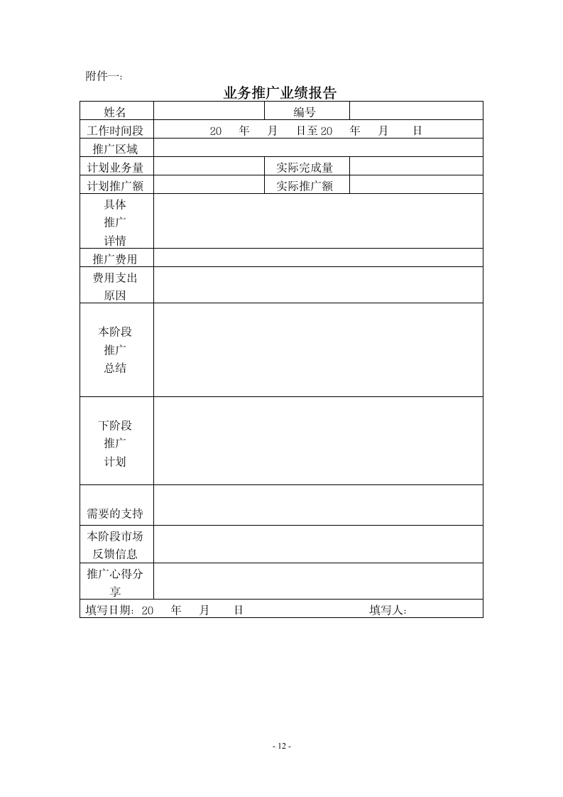 市场推广人员管理制度.wps第12页