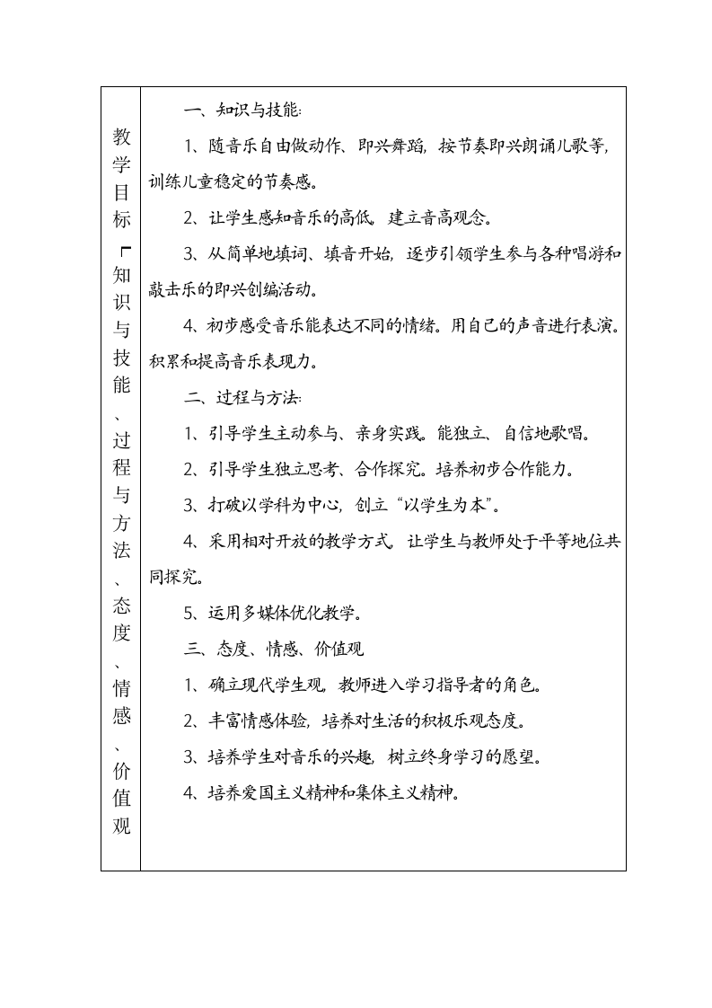 花城版音乐一年级下册教学计划.doc第2页