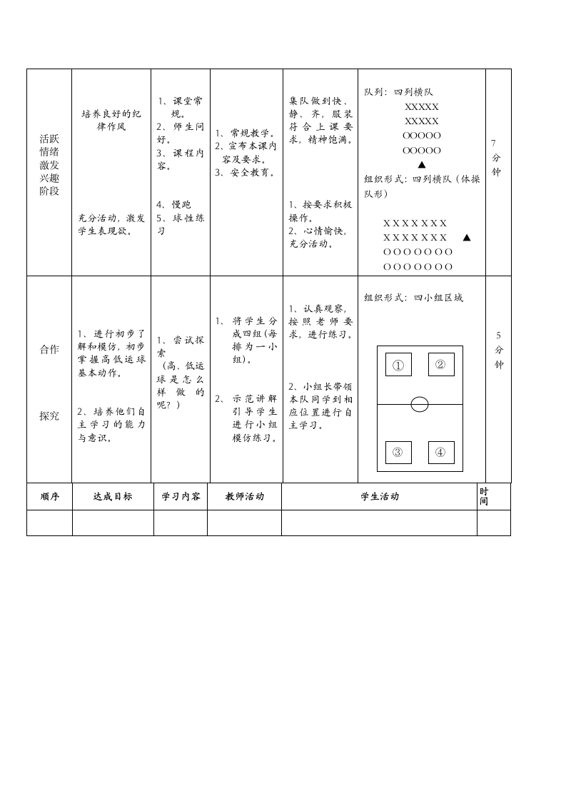 篮球运球（教案） 体育二年级下册.doc第3页