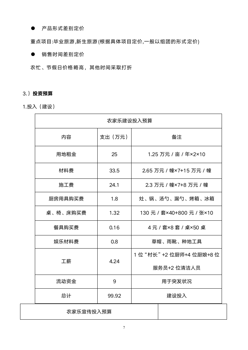 创业计划书（农家乐）.docx第7页