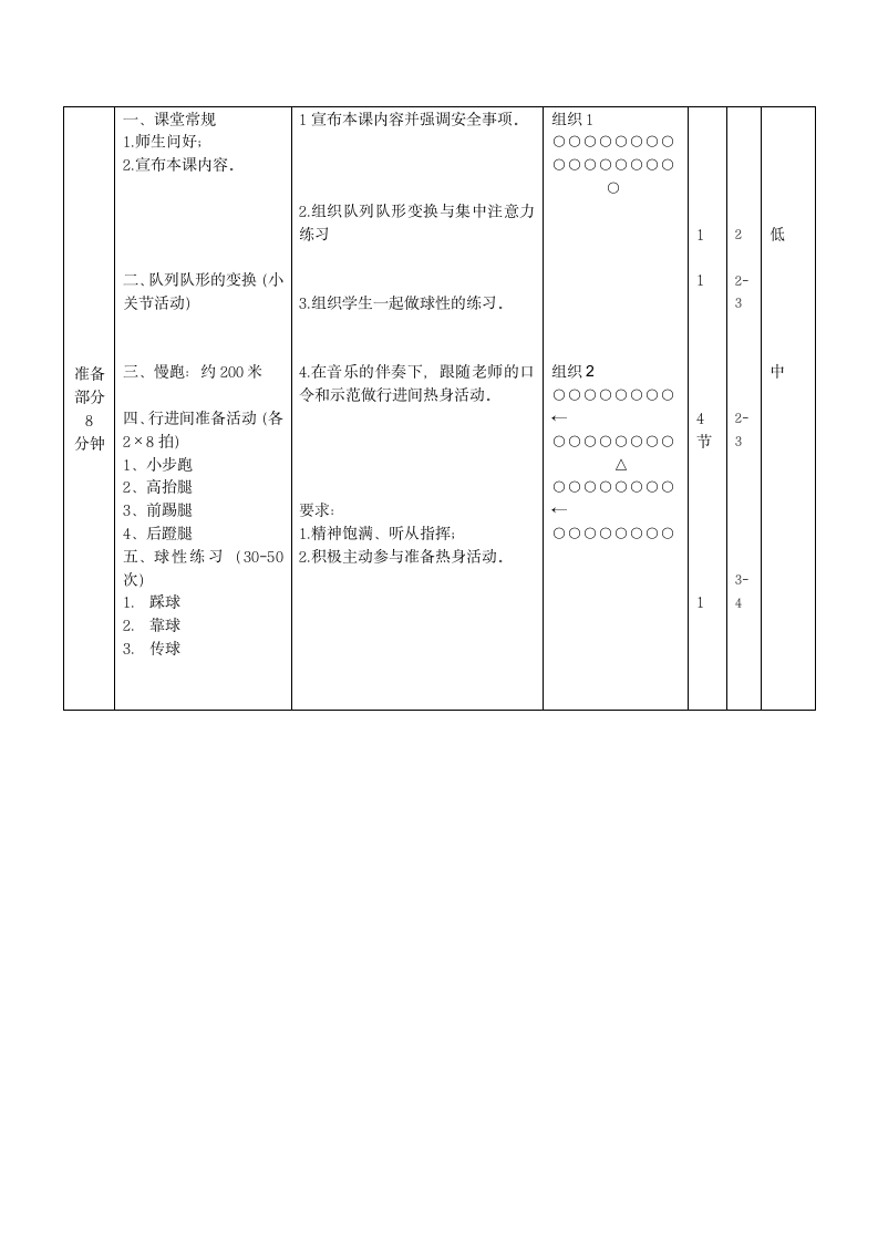 通用版六年级下册体育与健康 10足球游戏：踢球比准 教案.doc第5页