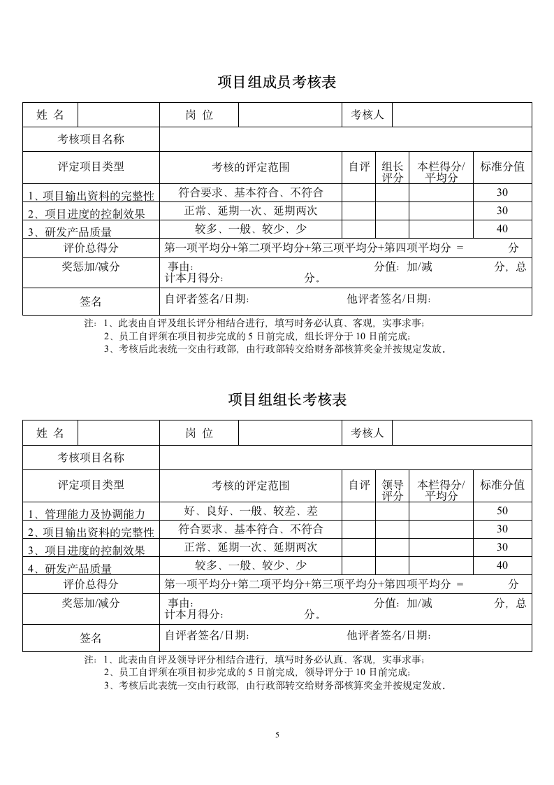 研发部项目奖金分配制度.docx第5页