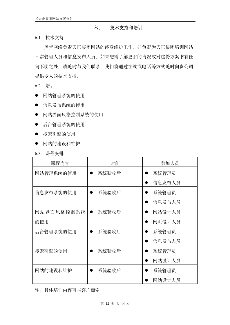 天正集团网站方案书.doc第12页