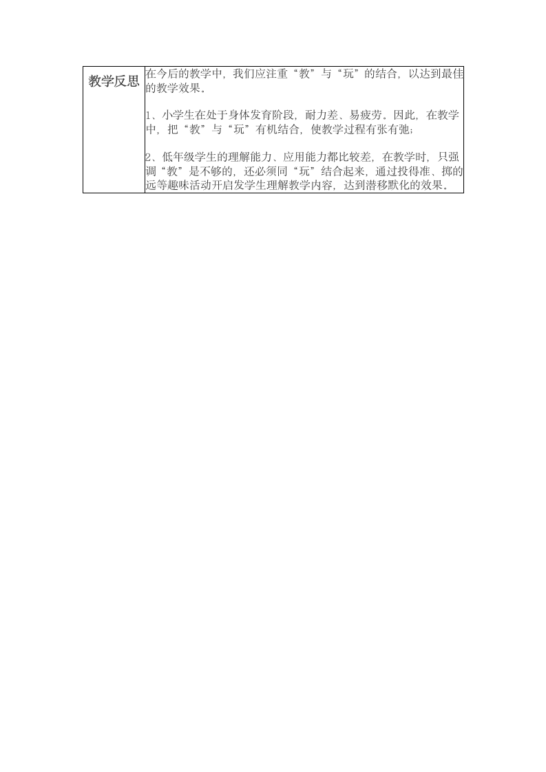 二年级体育原地投掷沙包 教案 全国通用.doc第3页