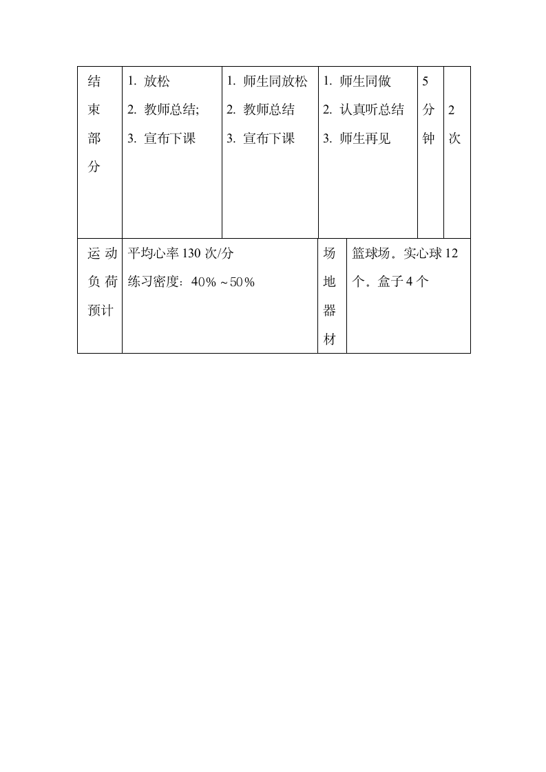 体育与健康 五年级-快速跑 教案.doc第4页