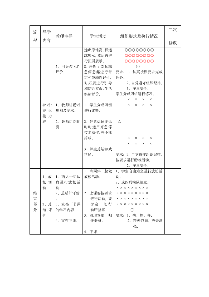 体育与健康 六年级全一册篮球教案.doc第3页