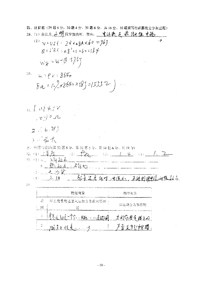 2008年彩香中学物理中考模拟试卷.doc第10页