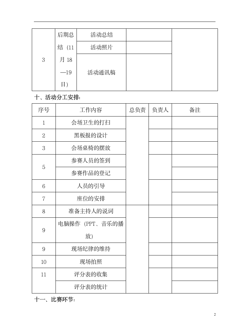 街舞活动策划.wps第2页